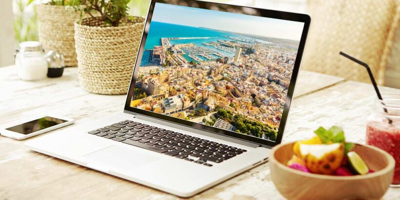 Alicante laptop