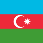 Azerbajdzjans flagga