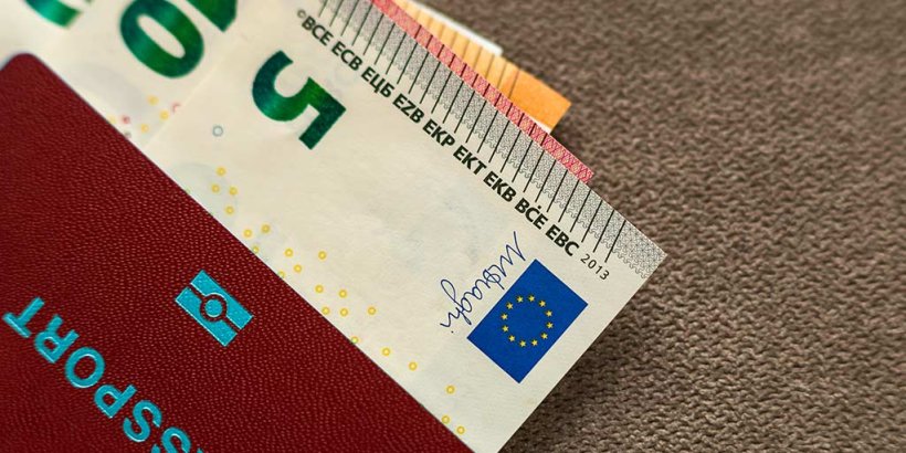 EU-pass och Eurosedlar