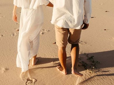 Romantik på stranden