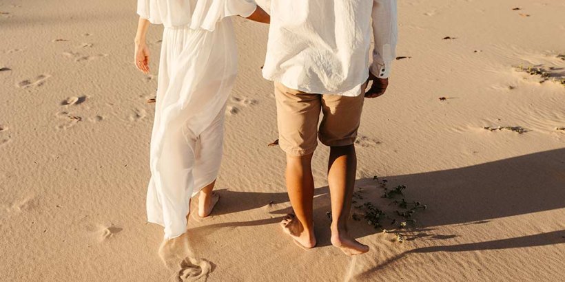Romantik på stranden