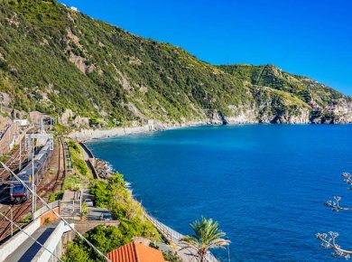 Tågresa i italien - Cinque terre